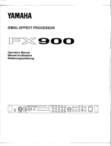 Yamaha FX900 Le manuel du propriétaire