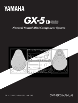 Yamaha GX-5 Le manuel du propriétaire