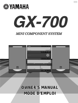 Yamaha GX700 Manuel utilisateur