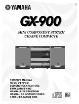 Yamaha GX-900 Le manuel du propriétaire
