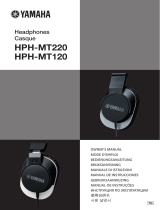 Yamaha HPH-MT220 Le manuel du propriétaire