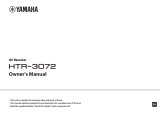 Yamaha HTR-3072 Le manuel du propriétaire