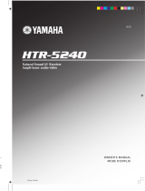 Yamaha HTR-5240 Manuel utilisateur