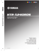 Yamaha HTR-5240RDS Manuel utilisateur