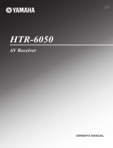 Yamaha HTR-6050 Le manuel du propriétaire