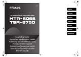 Yamaha HTR-6066 Le manuel du propriétaire