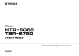 Yamaha TSR-6750 Le manuel du propriétaire