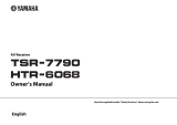 Yamaha TSR-7790 Le manuel du propriétaire