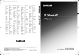 Yamaha HTR-6160 Le manuel du propriétaire