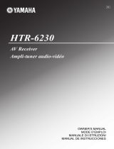 Yamaha HTR-6230 Le manuel du propriétaire