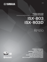 Yamaha ISX803D Le manuel du propriétaire