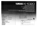 Yamaha K-1020 Le manuel du propriétaire