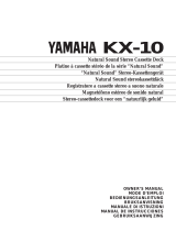 Yamaha KX-10 Manuel utilisateur