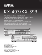 Yamaha KX-493 Le manuel du propriétaire