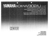 Yamaha KX-W302U Le manuel du propriétaire