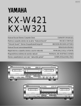 Yamaha KX-W421 Le manuel du propriétaire