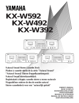 Yamaha KX-W492 Le manuel du propriétaire
