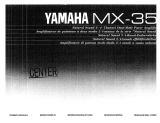 Yamaha MX-35 Le manuel du propriétaire
