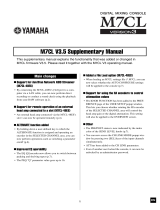Yamaha M7CL Manuel utilisateur