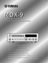 Yamaha MDX-9 Manuel utilisateur