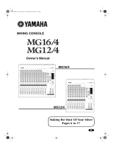Yamaha MG12 Manuel utilisateur