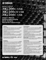 Yamaha MG206C Le manuel du propriétaire