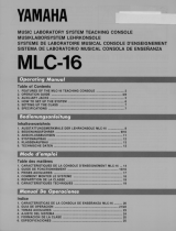 Yamaha MLC-16 Le manuel du propriétaire