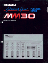 Yamaha MM30 Le manuel du propriétaire