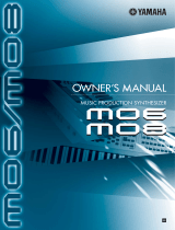Yamaha MO8 Le manuel du propriétaire