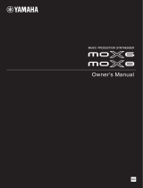 Yamaha MOX8 Le manuel du propriétaire