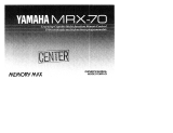 Yamaha MRX-70 Le manuel du propriétaire