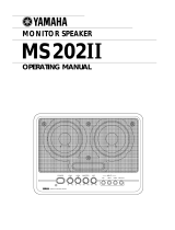 Yamaha MS2022 Manuel utilisateur