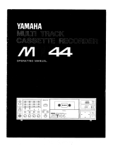 Yamaha MT44 Le manuel du propriétaire
