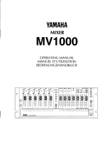 Yamaha MV1000 Le manuel du propriétaire