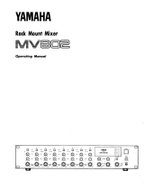 Yamaha MV802 Le manuel du propriétaire