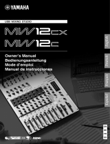 Yamaha MW12CX Le manuel du propriétaire