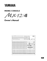 Yamaha MX12 Le manuel du propriétaire