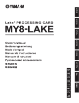 Yamaha MY8-LAKE Le manuel du propriétaire