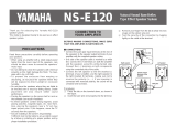 Yamaha NS-E120 Le manuel du propriétaire