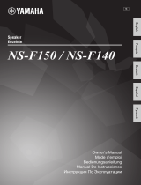 Yamaha NS-F140NS-F150 Le manuel du propriétaire