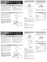 Yamaha NS-C200 Le manuel du propriétaire
