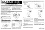 Yamaha NS-C300 Le manuel du propriétaire