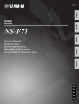 Yamaha NS-F51 Le manuel du propriétaire