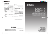 Yamaha NS-P110 Le manuel du propriétaire