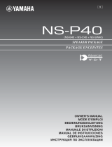 Yamaha NS-P20 Le manuel du propriétaire