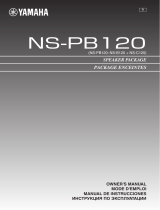 Yamaha NS-PB120 Le manuel du propriétaire