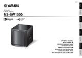 Yamaha NS-SW1000 Le manuel du propriétaire