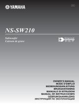 Yamaha NS-SW210 Le manuel du propriétaire