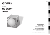 Yamaha NS-SW500 Le manuel du propriétaire