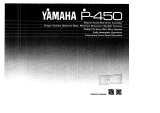Yamaha P-450 Le manuel du propriétaire